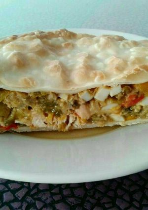 Una foto de Tarta de pollo 🍗