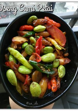 Foto resep Oseng Cumi Petai