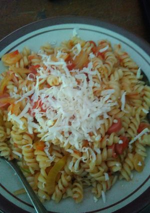 Foto resep Fusili tomato ala saya..