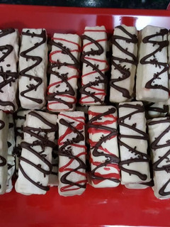 Una foto de Chocolatinas rellenas de nocilla