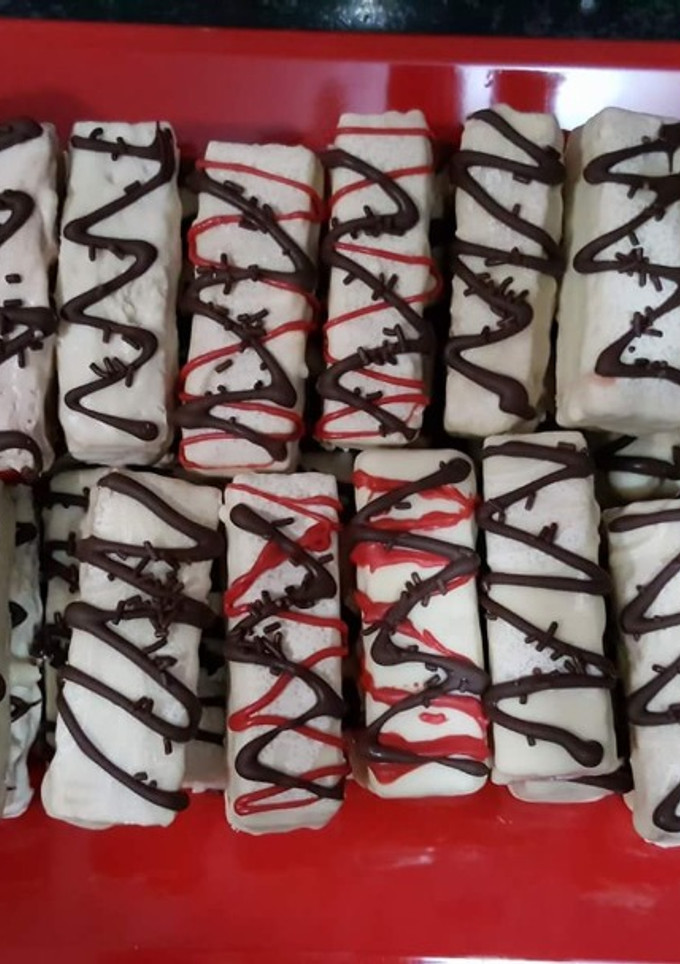Una foto de Chocolatinas rellenas de nocilla