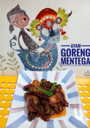 Foto resep Ayam goreng mentega #BikinRamadanBerkesan