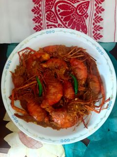 মশালা চিংড়ি (masala chingri recipe in bengali) রেসিপির প্রধান ছবি