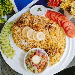 A picture of Red Chilli Chicken Biryani 😋😋.