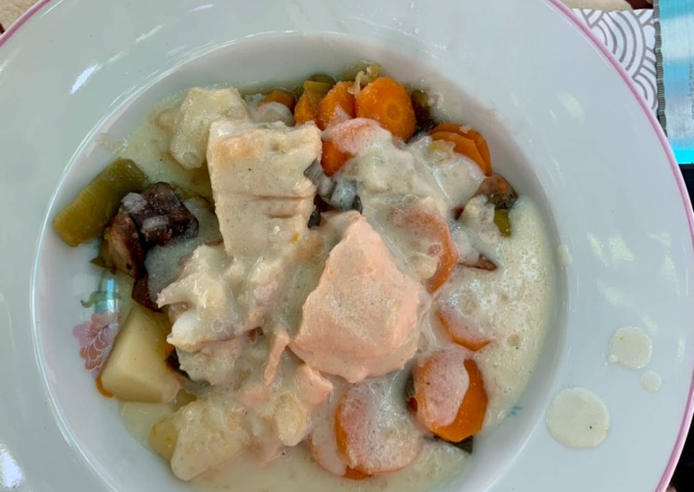 Blanquette de poisson 🐟