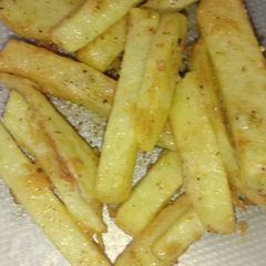Fried potatoes A picture of Fried potatoes.