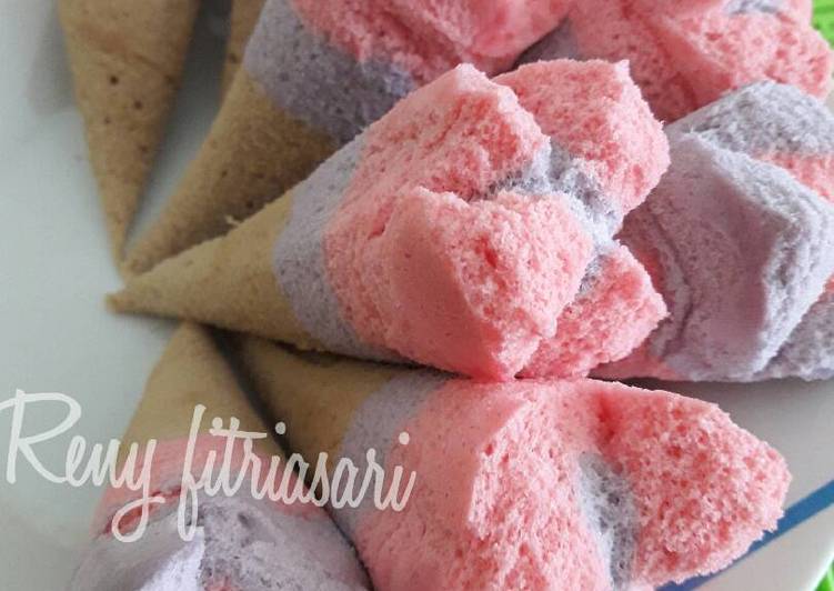 Bolu mekar ala cornetto