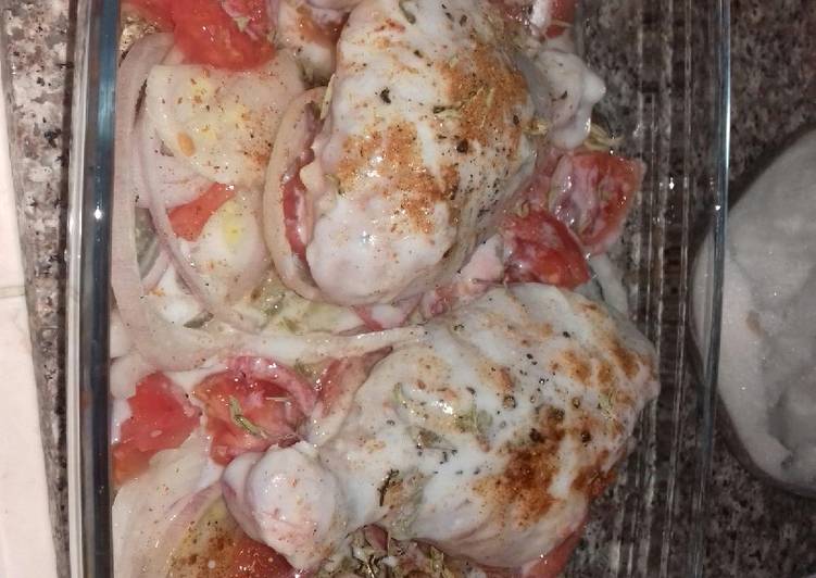 دجاج محمر والبنة شاورما