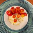 Egg and tomato salad
