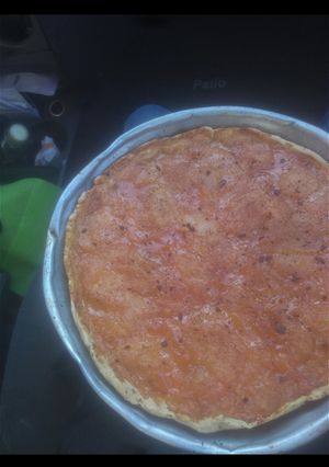 Una foto de Tarta de pera/fruta súper fácil 🍐