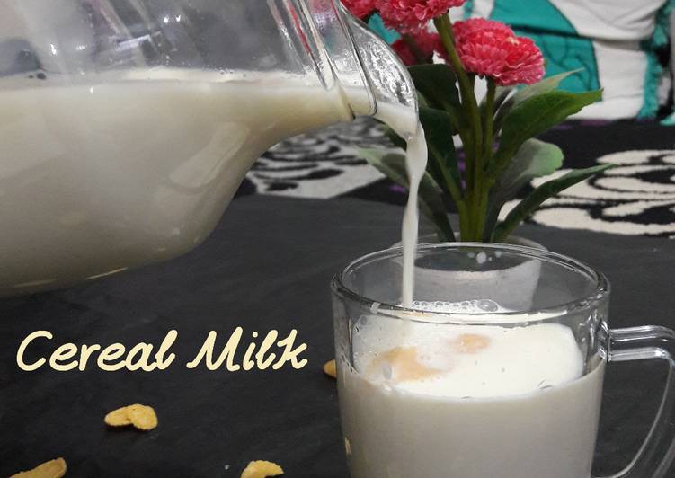 Cara Gampang Menyiapkan 14. Cereal Milk a la Momofuku Milk Bar Anti Gagal