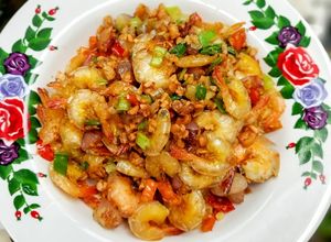 Foto resep 455. Udang Kecil Cabe Bawang