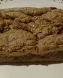 Budín de cacao sin harina y sin azúcar