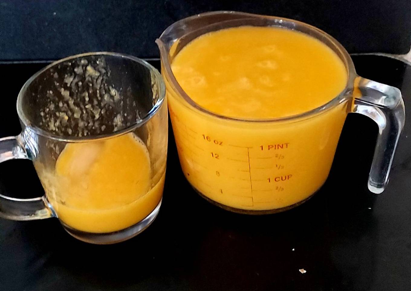 Mango and Ice Drink 😍