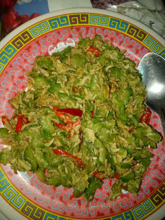 Foto resep Tumis pare udang rebon