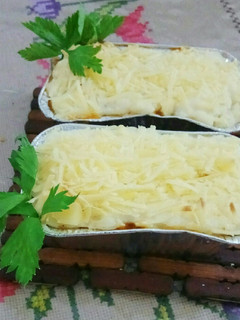 Foto resep Makaroni krim panggang saos spaghetti