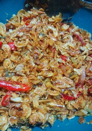 Foto resep Udang Rebon Goreng kering