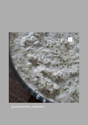 A picture of Coconut chutney.