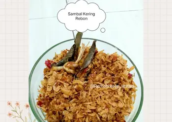 Resep Mudah Sambal Kering Ebi (Rebon) Enak Sempurna