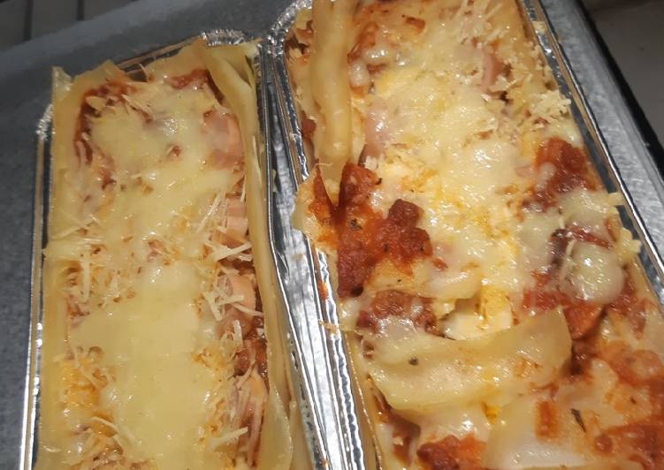Resep: saat makan malamLasagna saos bolognesse