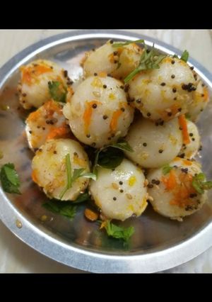 A picture of ગોલી ઈડલી તામિલ રેસીપી.