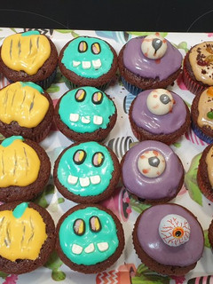 Una foto de Cupcakes de Halloween