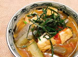 Hình của món Món chay dễ làm| Cà tím om đậu.