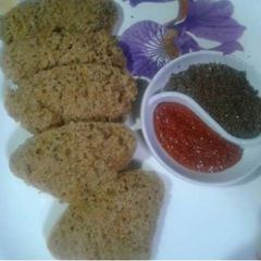 A picture of Oats Idli.