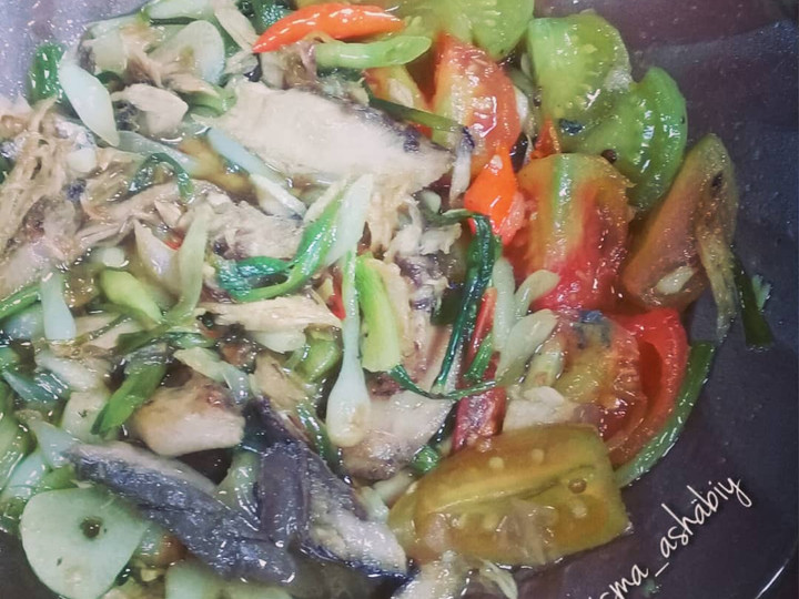 Resep Asem pedas manisnya suwir tongkol Anti Gagal
