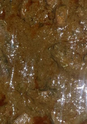 A picture of Fry kaleji masala.