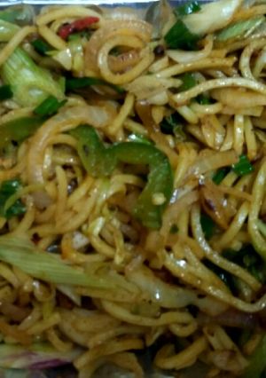 A picture of Hakka Noodles.