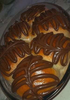 صورة لوصفة بريوش قطني محشي شكولا