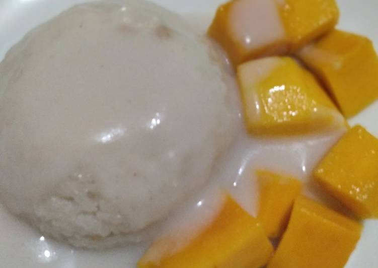 Resep Manggo sticky rice yang Enak Banget