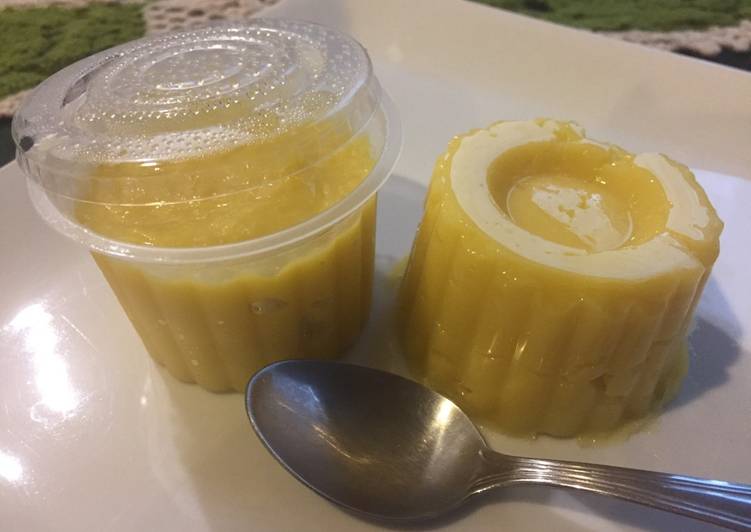 Cara Gampang mengolah Puding Jagung, Enak