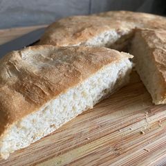 A picture of Aghroum – Moroccan bread.