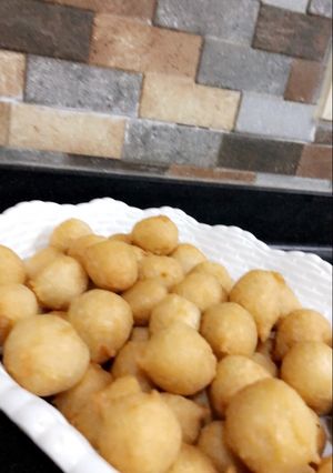 صورة لوصفة قطايف رمضانيه على طريقتي