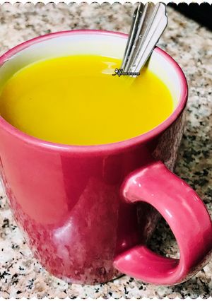 A picture of Organic turmeric tea.