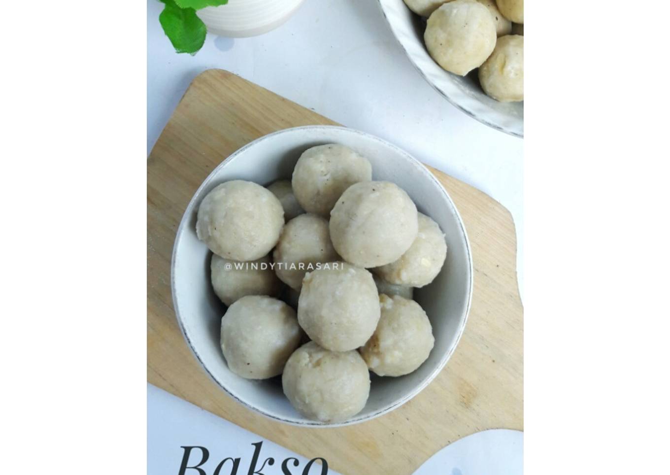 Bakso Tempe (rendah kalori, cocok utk diet) #GaleriDietWindy