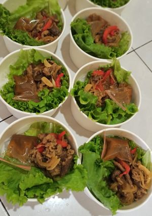 Foto resep Daging yakiniku ala resto
