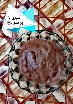 عکسی از دستور فرنی شکلاتی
