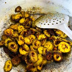 A picture of Bitter Gourd Curry 🍛🍛.
