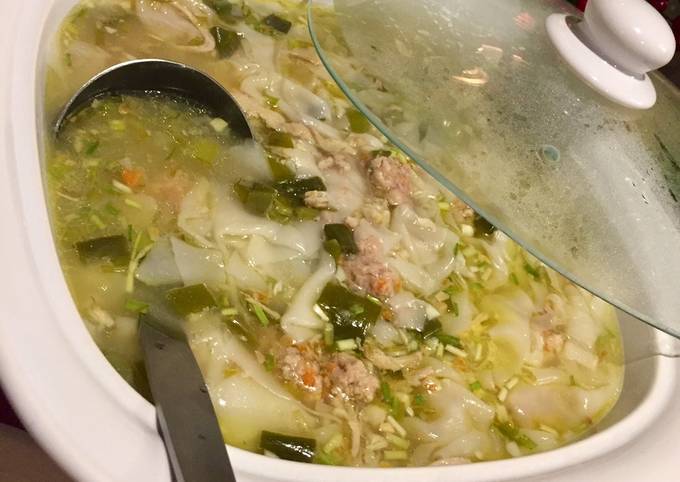 Step-by-Step Guide to Prepare Favorite Molo Soup (Filipino Pork Dumpling Soup)