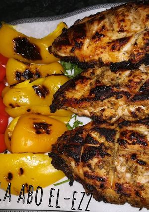 صورة لوصفة دجاج تكا بنفس الطعم اللي بناكله في المطعم 💓💓