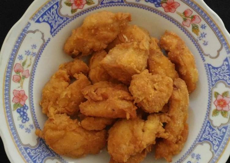 Resep Dada Ayam Crispy, Enak Banget