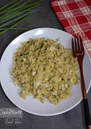 Foto resep Cauliflower fried rice