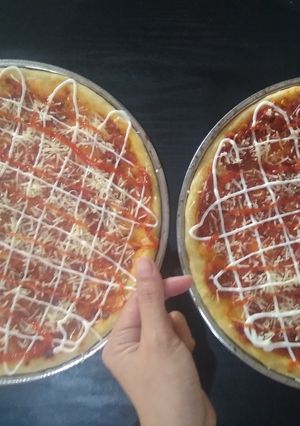 Foto resep Simple Pizza homemade