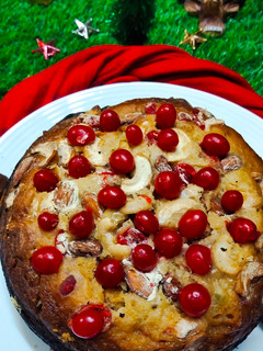 খ্রীষ্টমাস কেক (Christmas cake recipe in Bengali) রেসিপির প্রধান ছবি