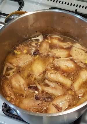 รูปของ พะโล้ไก่ข้าวโพดหวาน