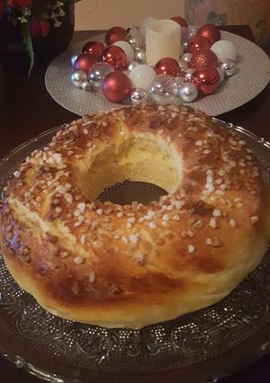 Une photo de Couronne briochée ultra moelleuse