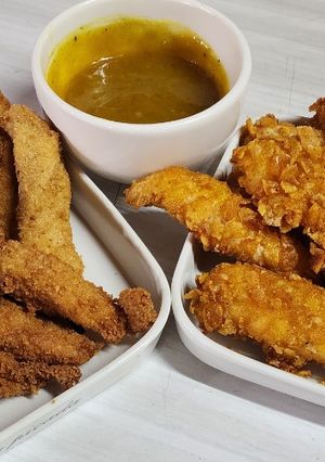 Una foto de 🍗 Chicken Fingers - deditos de pollo crocantes! - Dos versiones 🍗